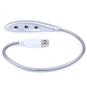 Flexibilis USB LED lámpa, olvasólámpa