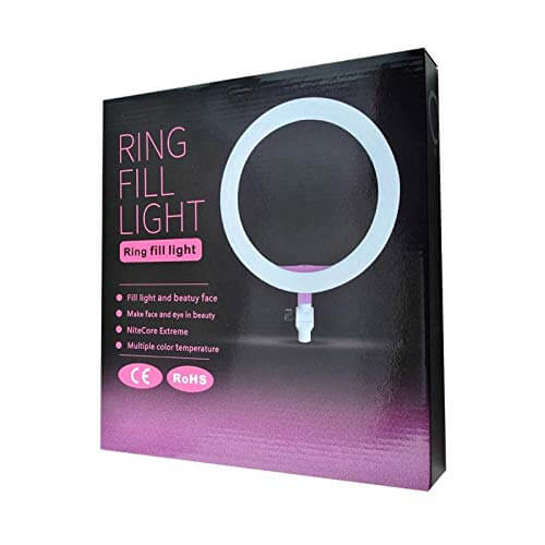 Ring fill light 26 szelfi és tik tok állvány(stúdió megvilágítás)