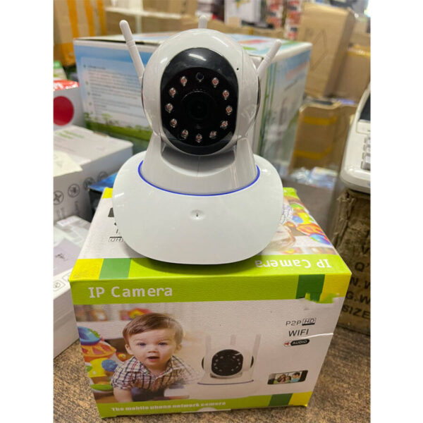 HD WiFi biztonsági kamera mozgásérzékelő és éjjellátó funkcióval / babafigyelő