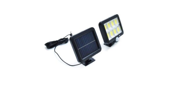 GL-8 COB kültéri napelemes LED lámpa - mozgásérzékelővel és távirányítóval