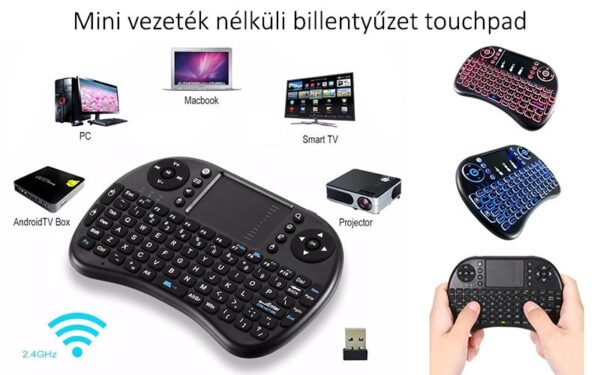 M5605 Mini vezeték nélküli billentyűzet - Keyboard touchpad