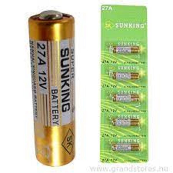 Super Sunking Elem – 27 A, 12 V - 5 db