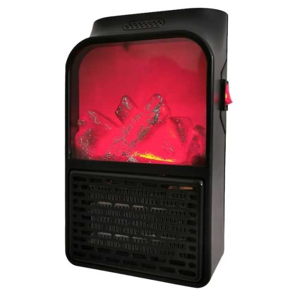 DP-198 hordozható mini hősugárzó távirányítóval – 900 W Flame Heather