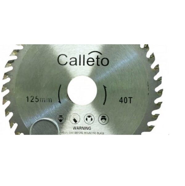 40 fogas 125 mm-es körfűrészlap - Calleto