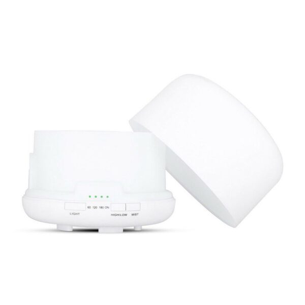 Aromaterápiás diffuser - párologtató 500 ml-es LED fénnyel, távirányítóval