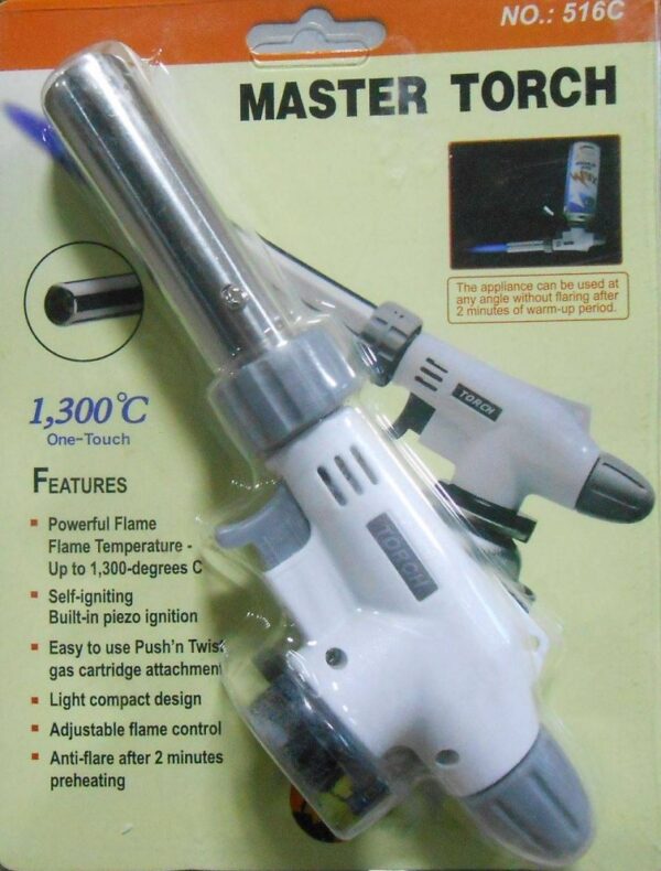 NO:516C Master Torch gázforrasztó fej 360°