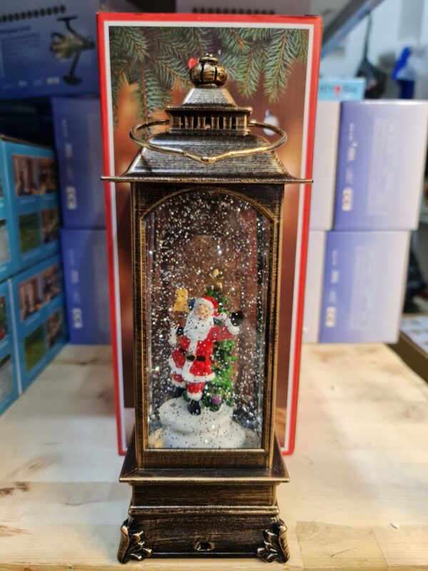 Karácsonyi óriás méretű, felakasztható led lámpa télapó figura