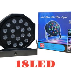 18 ledes mini RGB kivetítő DMX512