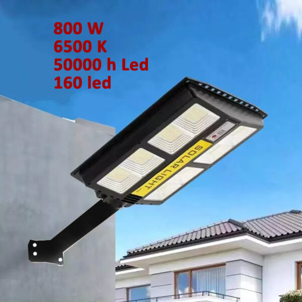 WA22-14 Worthair ledes napelemes kültéri lámpa távirányítóval 800 W IP67