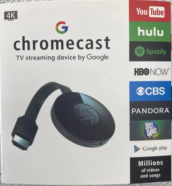 ChromeCast 4K TV streaming, okosító eszköz a Google-tól