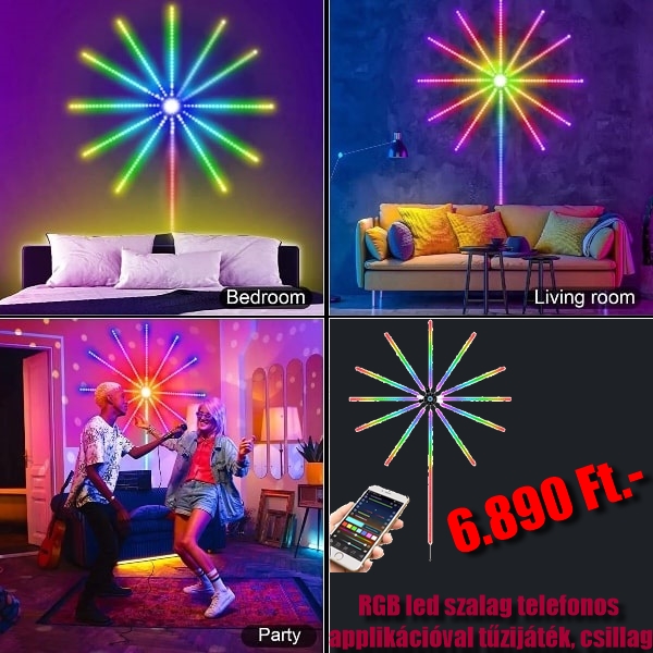 6RGB TÜZIJÁTÉK (5. TERMÉK)