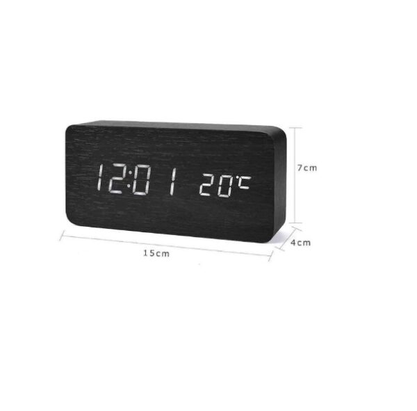 https://www.trendshopping.hu/Wood Clock Digitális LED Fa ébresztőóra