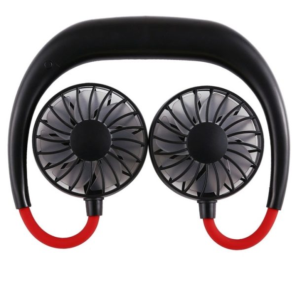 BY-F1 Flexibilis nyakba akasztható ventilátor USB kábellel 180g