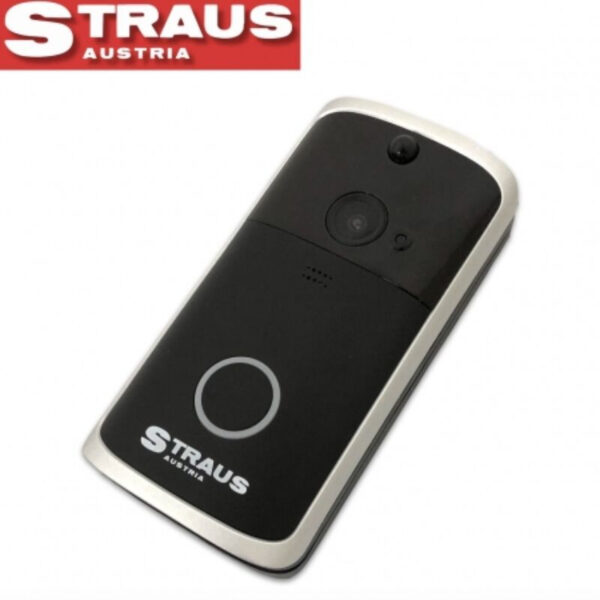 Straus vezeték nélküli okos kapucsengő beépített kamerával Wi-fis