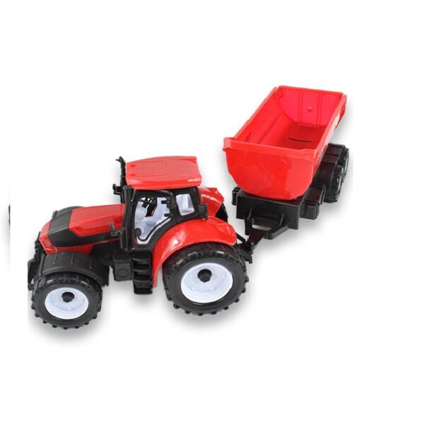 Farmer turuck pótkocsis traktor gyerek játék 37 cm