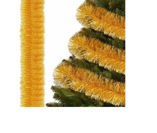 Karácsonyi Boa girland Arany Színű 2 méter