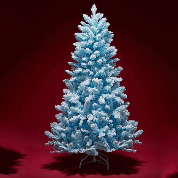 Prémium exclusive Kék Havas karácsonyfa, Műfenyő 240 Cm