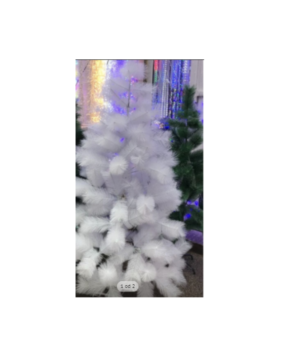 Hófehér karácsonyfa, Műfenyő hosszú tövissel 180 Cm