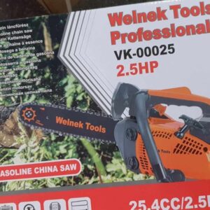 Welnek Tools egykezes benzines láncfűrész 2.5LE 25ccm VK-00025