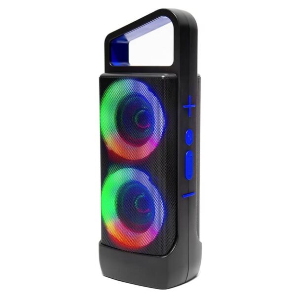 ABS-2202 10W-os Hordozható Bluetoot hangszóró RGB hangulatfénnyel