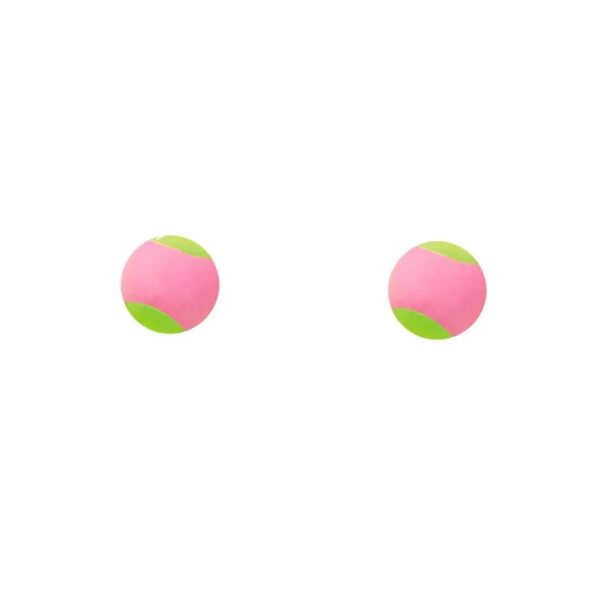Tépőzáras korong játék 2db labdával,rózsaszín