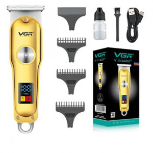 VGR V-290 Professzionális haj trimmelő sárga, LED kijelzővel