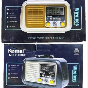 Kemai MD-1900BT hordozható rádió Bluetooth, USB, MicroSD, AM / FM / SW3,kék