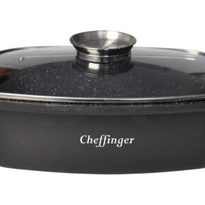 Cheffinger sütőtál fedővel 32cm CF-RO32