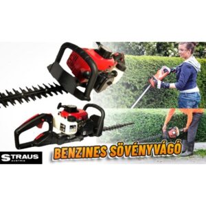 Straus STGHT-0380, Benzinmotoros Sövényvágó 3.8 lóerős, 5.4kg