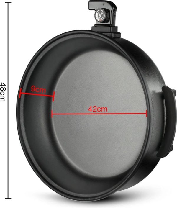 Cheffinger elektromos pizza serpenyő CF-PZP42