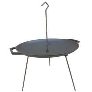 3 Lábú hússütő grill tárcsa függesztékkel 50cm