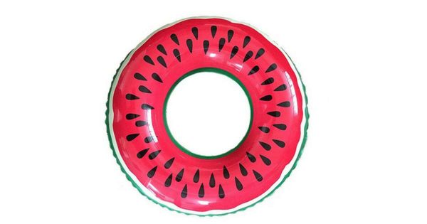 Felfújható uszógumi-görögdinnye mintával 120cm