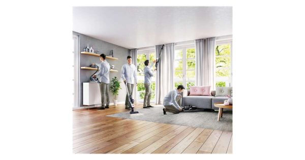 Electroluc Pure F9 Vezeték nélküli álló porszívó, porzsák nélküli , allergiásoknak , 36 V