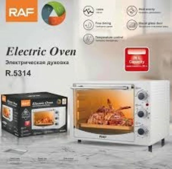 Elektromos konyhai sütő ,3 féle sütő mód , időzitővel , 26 literes , 1300W R.5314