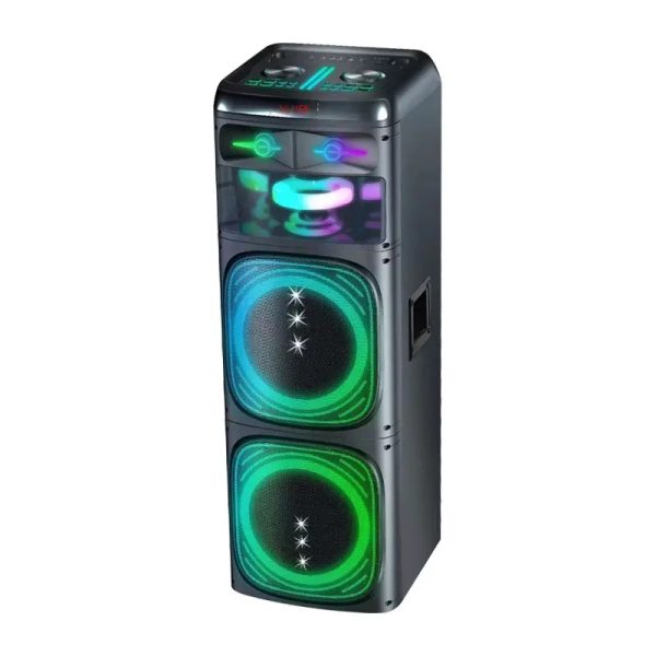 DR-1229 Vezeték nélküli hangszóró, 12" woffer + 2" magassugárzó, 100W 38HZ-18KHZ
