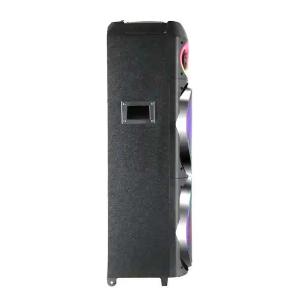 JT-1210 Vezeték nélküli hangszóró, 2*12" mélynyomó+Twitter, távirányítóval, 2 DB mikrofonnal