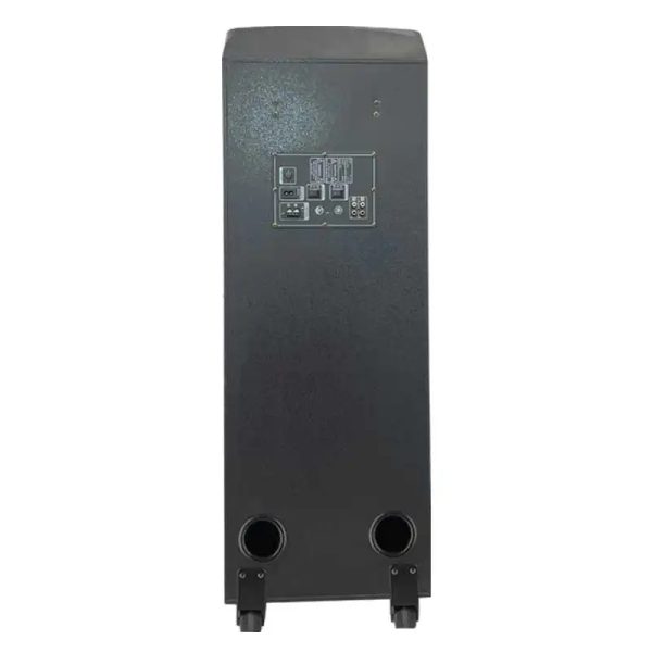 JT-1210 Vezeték nélküli hangszóró, 2*12" mélynyomó+Twitter, távirányítóval, 2 DB mikrofonnal