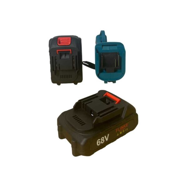 Flinke FK-8058 Dupla akkumulátoros Metszőolló kofferban, LCD kijelzővel, 28mm vágási átmérő