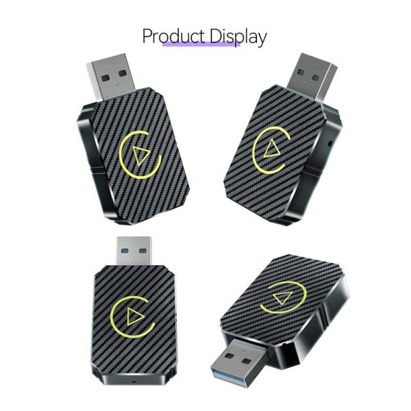 Vezeték Nélküli Autós Kapcsolat CarPlay & AndroidAuto alapú fejegységekhez, Bluetooth Adapter