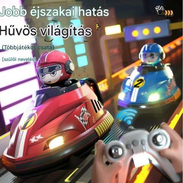 Távirányítós versenykocsi ,piros vagy kék színben