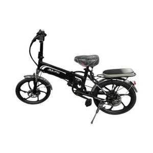 Jiuling összecsukható elektromos kerékpár , 7 sebességes , csomagtartóval , 350 W